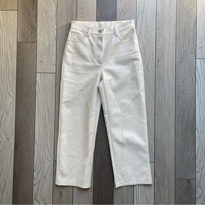 Wilfred Cream High-Waisted Pants